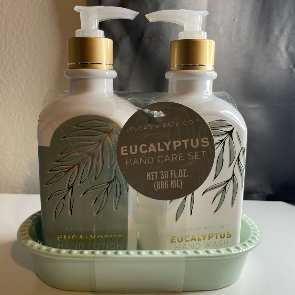 Leucadia Bath Co. Eucalyptus Hand Care Set